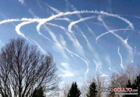 Contrails y chemtrails