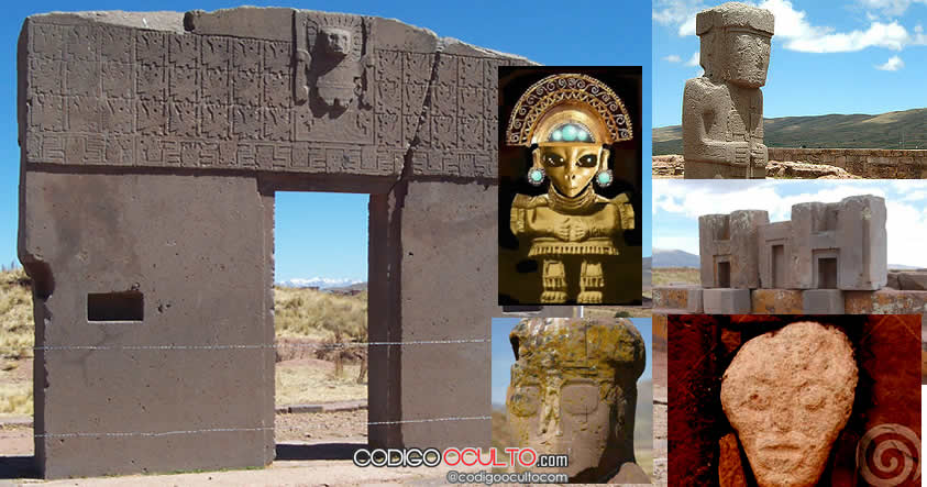 Resultado de imagem para Tiwanaku, Bolívia extraterrestres