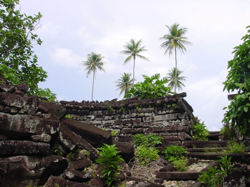 Ruinas de la ciudad de Nan Madol (Ponape)