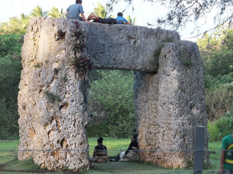 Arco de Ha'amonga, en la isla de Tongatapu