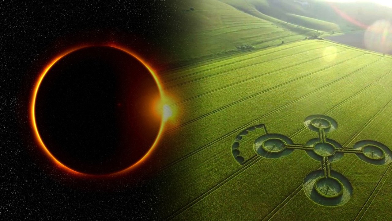 ¿Existe una relación entre los crop circles y los eclipses?