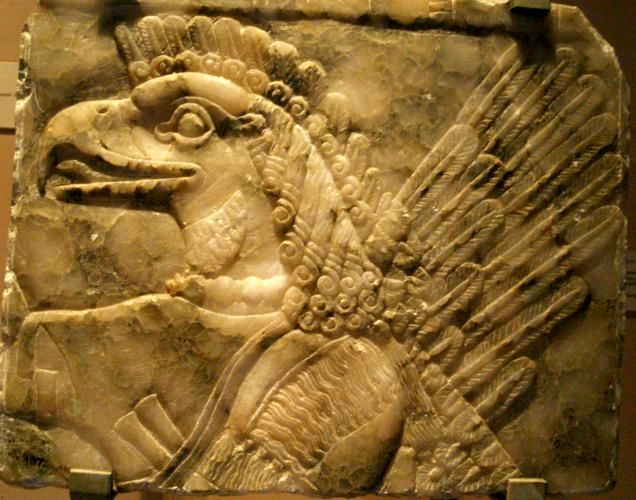 Un bajo relieve del palacio de Nimrud