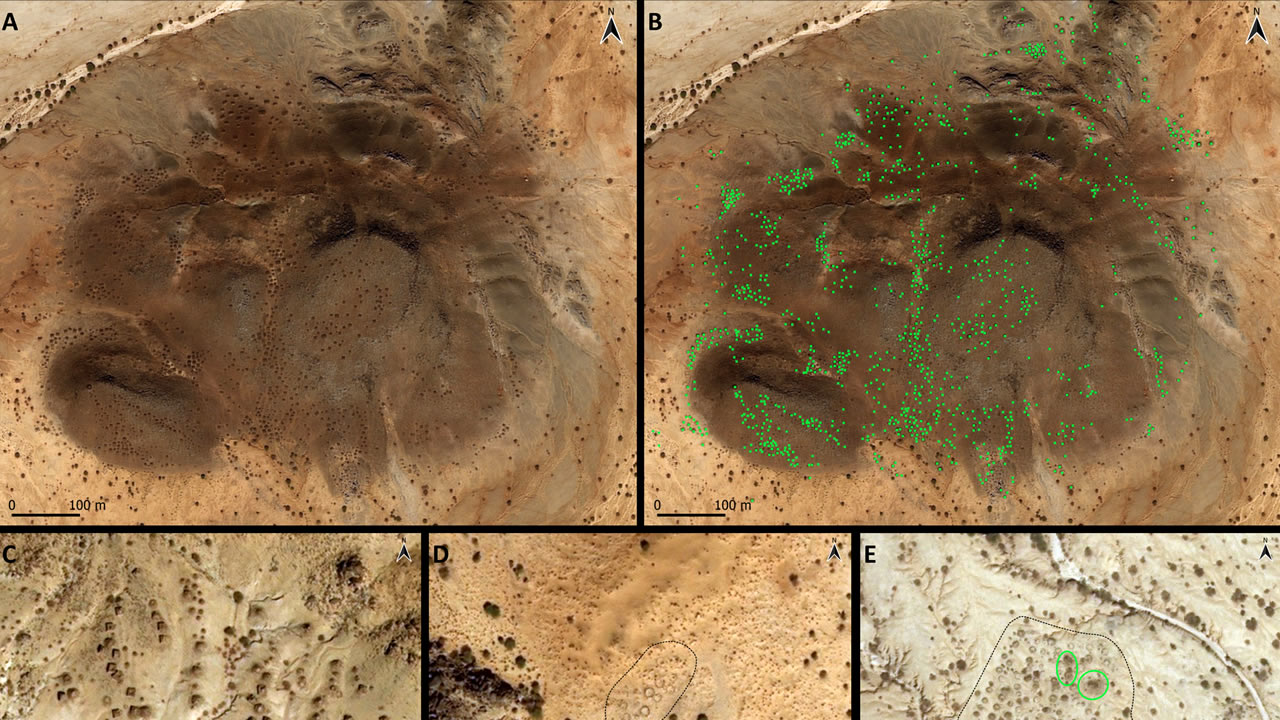 Miles de antiguas tumbas islámicas halladas misteriosamente en patrones