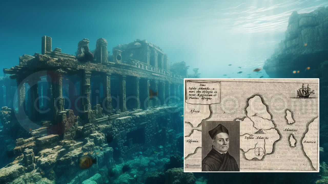 Athanasius Kircher El erudito que encontró el mapa de la Atlántida