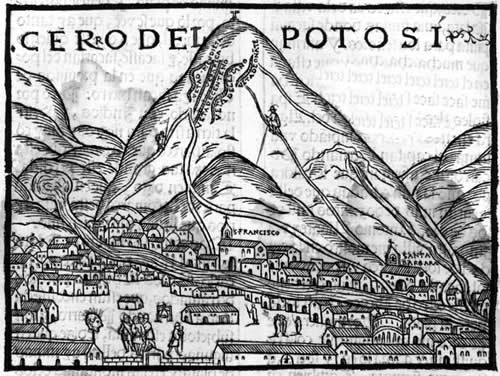 Potosí. La primera imagen en Europa. Pedro Cieza de León, 1553.