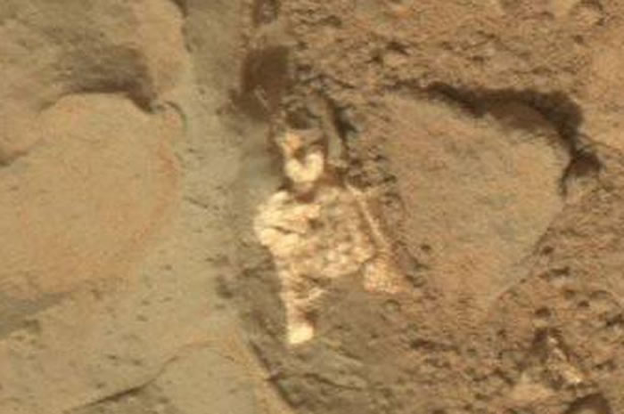 ¿Un esqueleto alien encontrado en Marte?