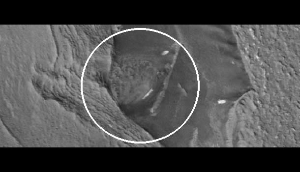 Imágenes de la NASA muestran estructuras extraterrestres en Marte