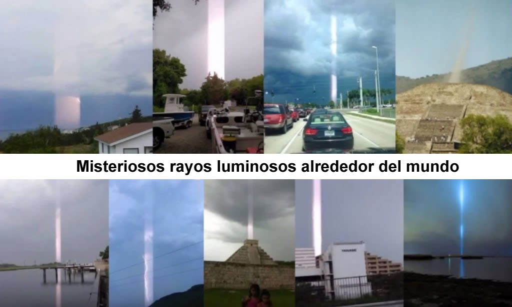Los misteriosos rayos luminosos que aparecen por todo el mundo