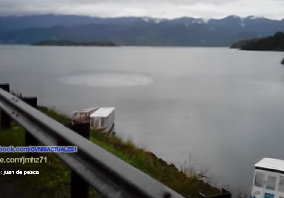 Afirman que un OVNI causa extraño fenómeno en Lago de Costa Rica