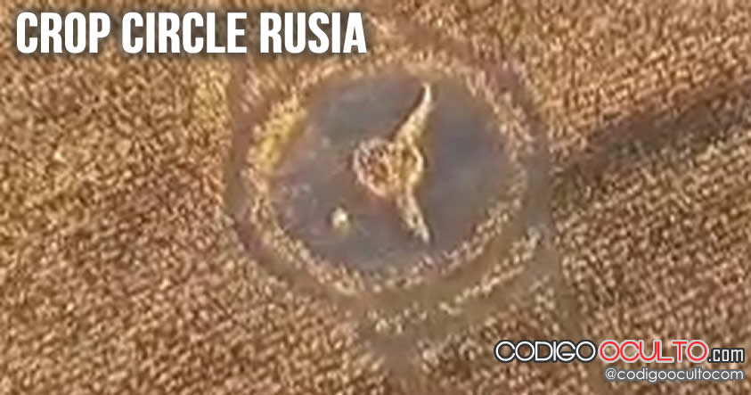Un colosal y misterioso Crop Circle aparece en Rostov, Rusia