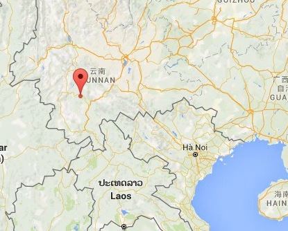 Earthquake alert China, Yunnan