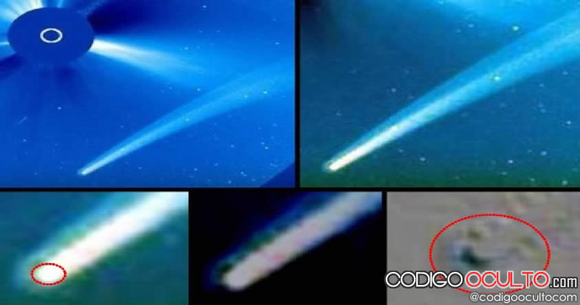 Sonda SOHO capta un masivo objeto con cola cerca del Sol Sonda SOHO capta un masivo objeto con cola cerca del Sol