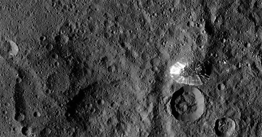 Astrónomos creen haber “descifrado” las manchas brillantes de Ceres