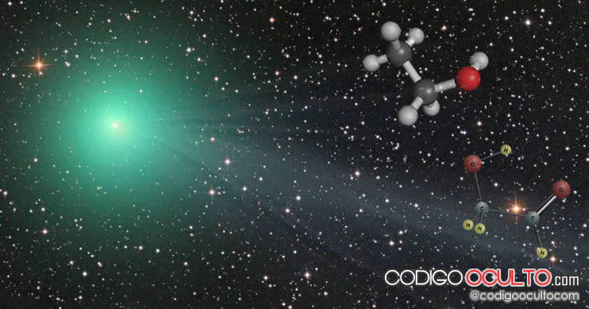 Se descubren moléculas de alcohol etílico y azúcar en un cometa