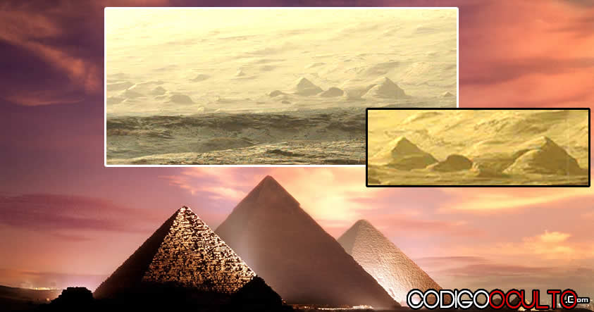 Un Valle de las Pirámides en Marte: Últimas imágenes de NASA lo demostrarían