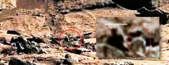 Supuestos humanoides fotografiados en Marte Supuestos humanoides fotografiados en Marte