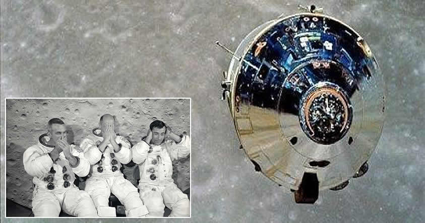 Misión Apolo 10 captó «música rara» durante su paso por el lado oscuro de la Luna