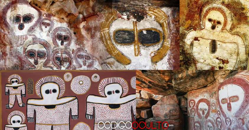 Las pinturas rupestres «extraterrestres» de Australia podrían ser las más antiguas del planeta