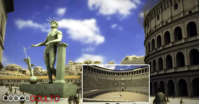 «Viaje en el tiempo» Vídeo en 3D muestra la antigua Roma como nunca imaginamos