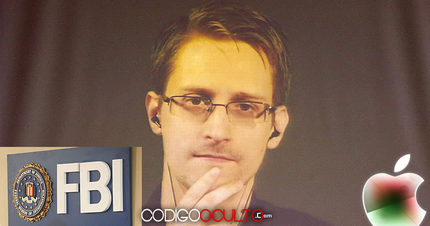 Snowden: «Es una estupidez que el FBI no pueda acceder a un Iphone sin Apple»