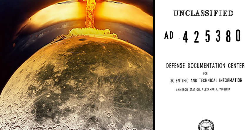 El Proyecto secreto A119 de EE.UU. para detonar una bomba nuclear en la Luna