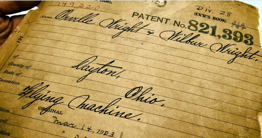 Luego de 36 años perdida, la patente de la «máquina voladora» de los hermanos Wright reaparece