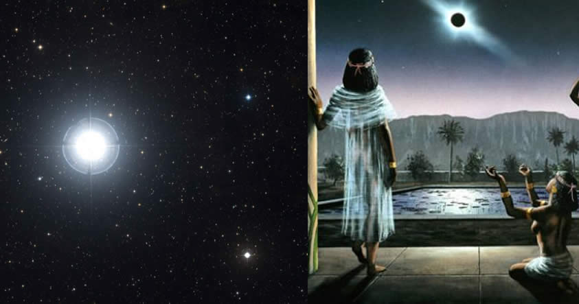 Algol, el sistema estelar descubierto por los antiguos egipcios hace 3.200 años