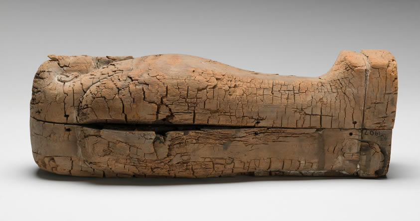 El feto momificado más joven del antiguo Egipto ha sido encontrado en este pequeño sarcófago