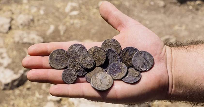 Descubren en Palestina el tesoro de un antiguo judío
