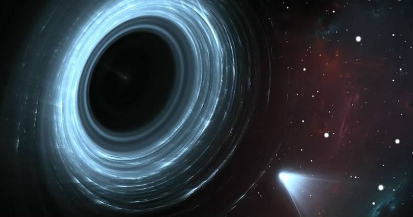 Físicos creen haber descubierto como una nave podría atravesar un agujero negro