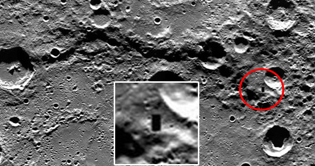 ¿Es esto una abertura en la superficie de Mercurio?