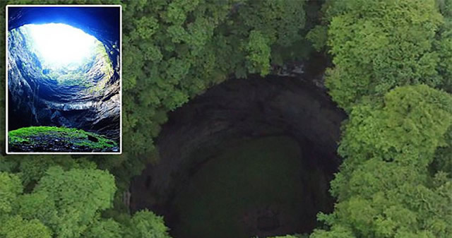Especialistas descubren gigantescas cavernas en montañas de China