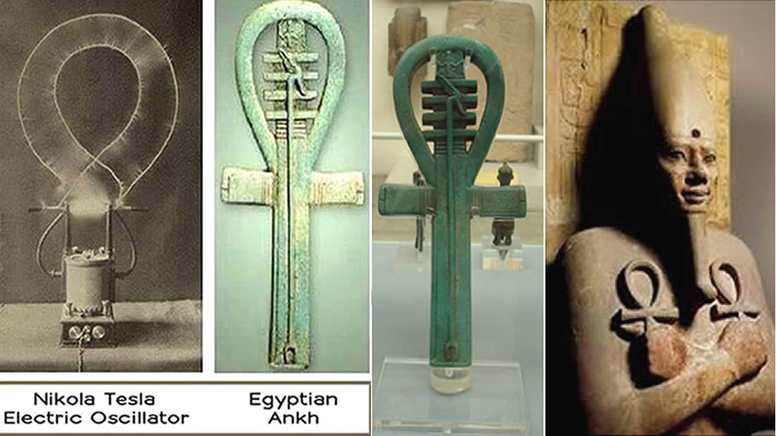 ¿Es el «Ankh» o Cruz Egipcia el origen del electromagnetismo en el antiguo Egipto?