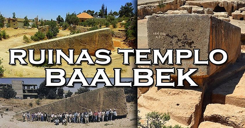 Las impactantes ruinas megalíticas del Templo de Baalbek