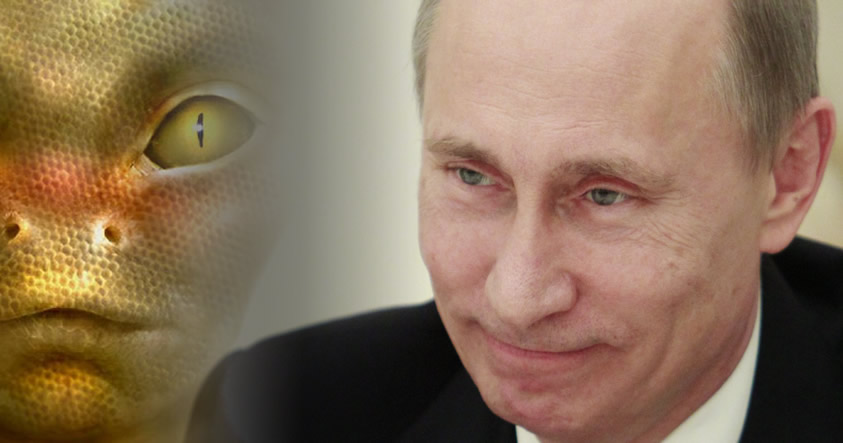¿Vladimir Putin está pactando con razas alienígenas?