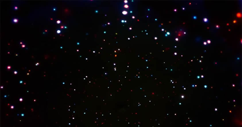 NASA publica imagen que muestra 5.000 agujeros negros tan antiguos como el Universo