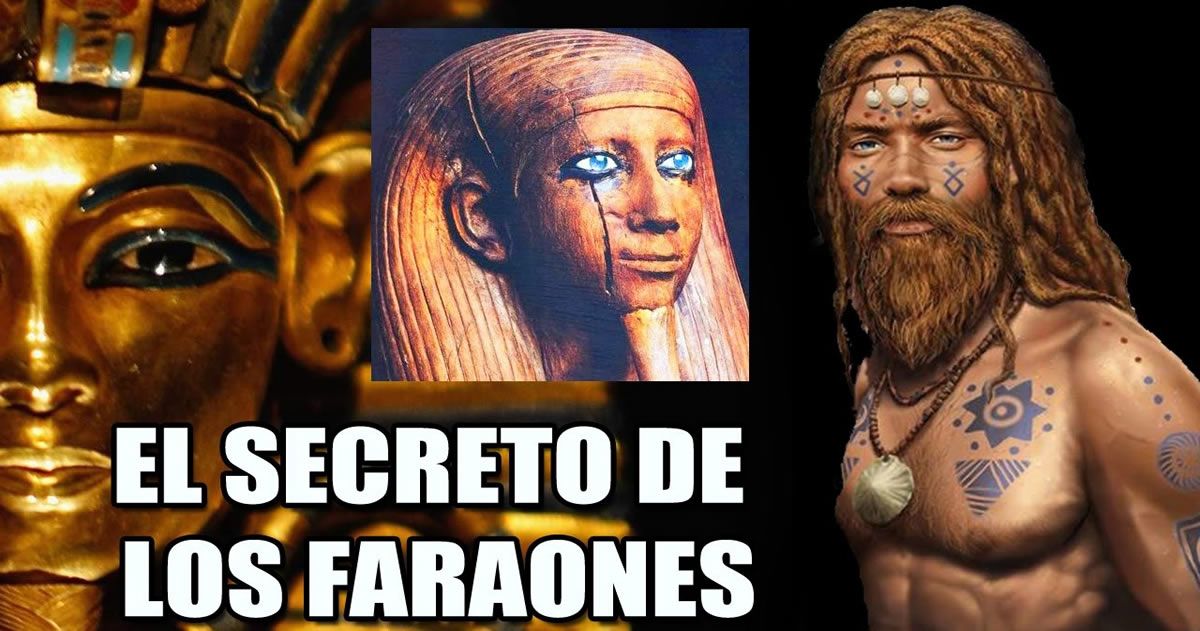 El Gran Secreto de los Faraones ¿Eran rubios, de ojos azules y Nórdicos?