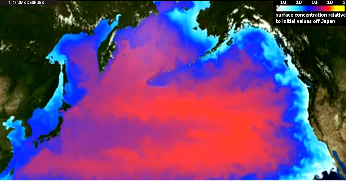 Fukushima ha contaminado un tercio de los océanos del mundo