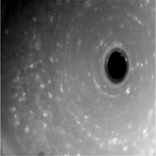 Una tormenta en Saturno.