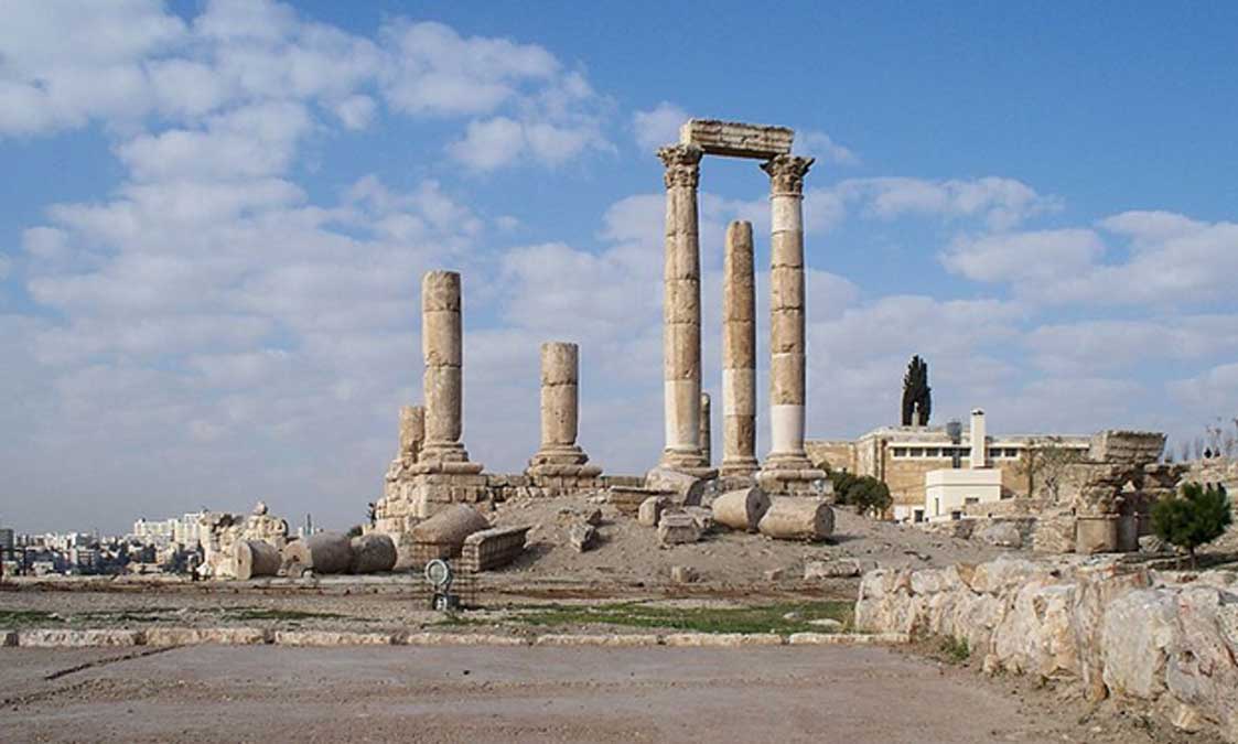 Ruinas del Templo de Hércules, Ammán (Jordania)