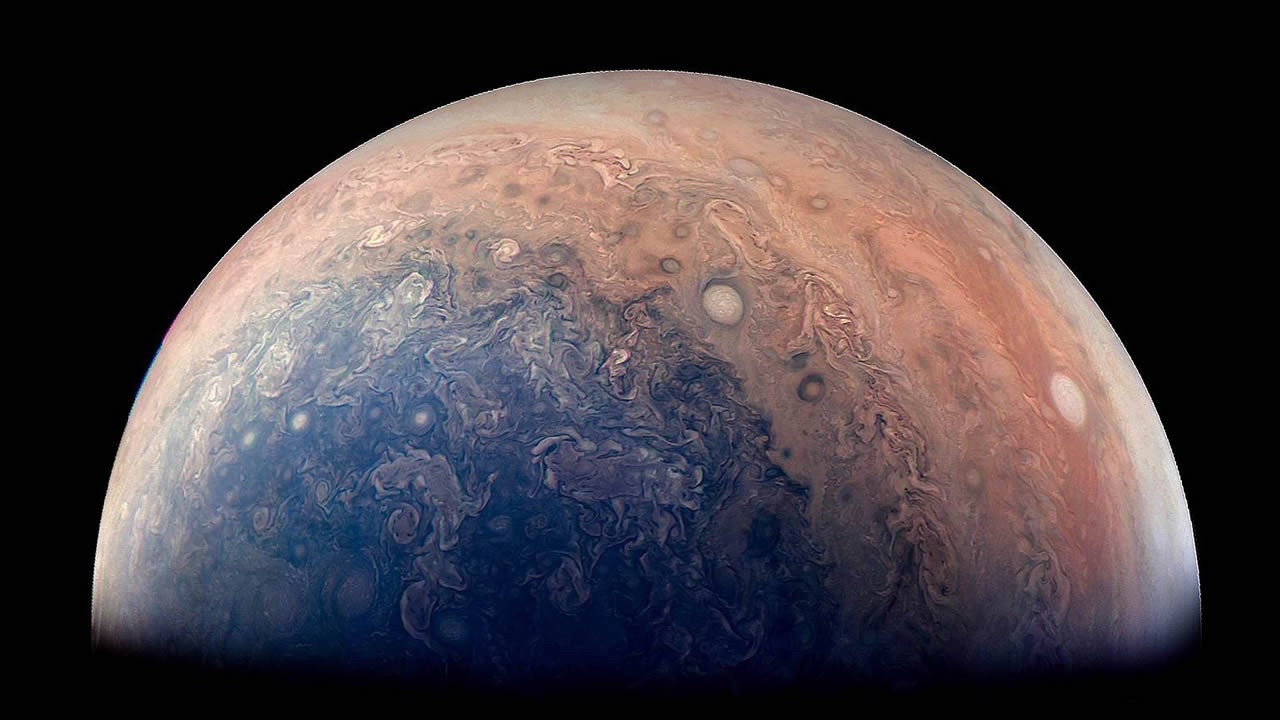 Revelan impresionante fotografía de Júpiter