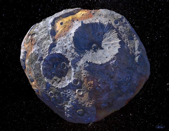 Este asteroide de oro haría que todos en la Tierra seamos multimillonarios