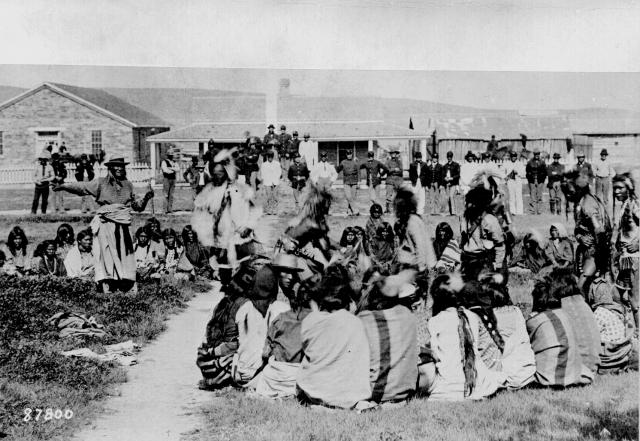 Indios Shoshone en 1892