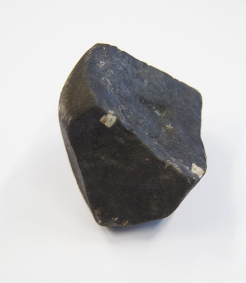 Meteorito encontrado. Su edad ha sido calculada en 4.500 millones de años.