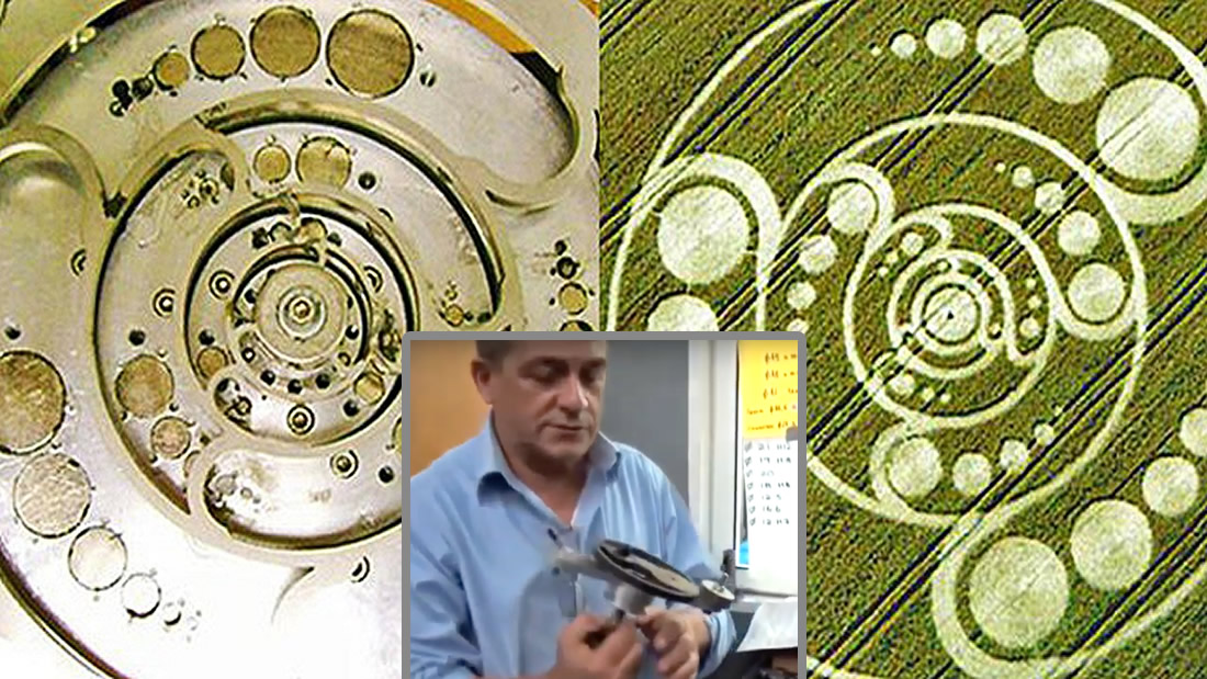 Científico italiano utiliza diseños de crop circles para crear motores magnéticos
