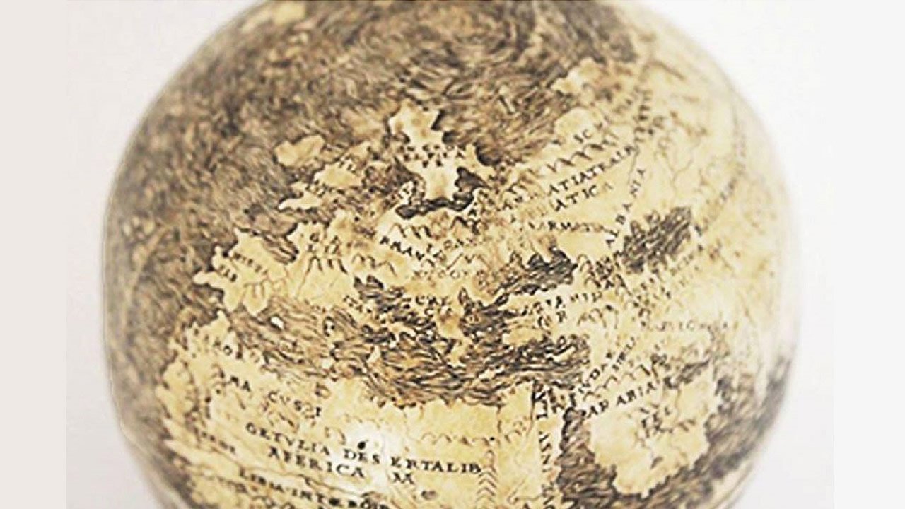 El mapa del Nuevo Mundo más antiguo de la historia grabado sobre la cáscara de huevo de un avestruz