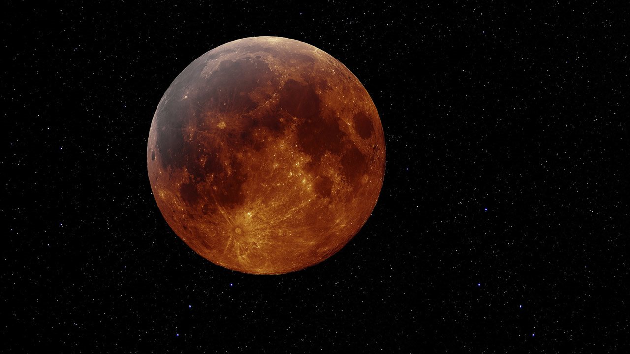 Eclipse Lunar: La Luna se teñirá de rojo este Lunes