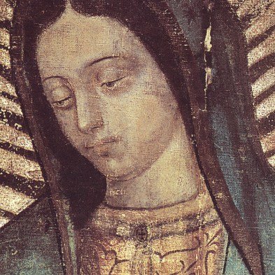 El milagro de los ojos de la virgen de guadalupe Imagen Impresa En Los Ojos De La Virgen De Guadalupe En Taringa