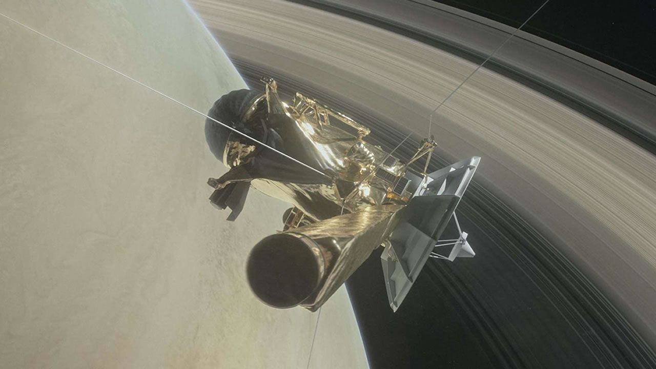 Cassini se autodestruyó en la atmósfera de Saturno