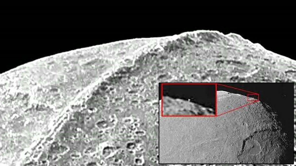 ¿Es la luna Lapetus un satélite artificial? Impresionantes evidencias ...